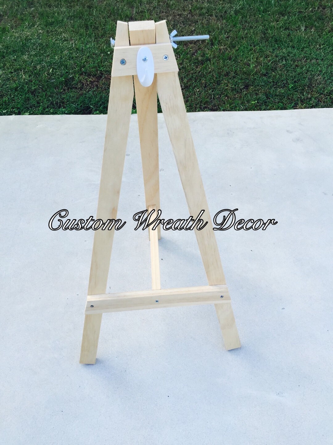 Wreath Easel Tabletop Wreath Easel Wood Wreath Easel