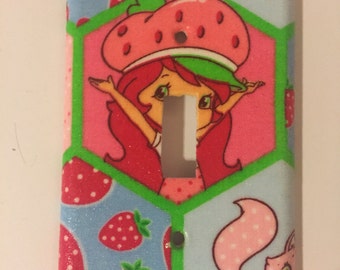 Switchplate / Light Switch Cover - Strawberry Shortcake