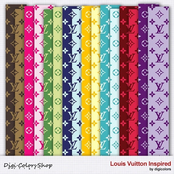 Louis Vuitton Digital Paper / Digital Louis Vuitton by DigiColors
