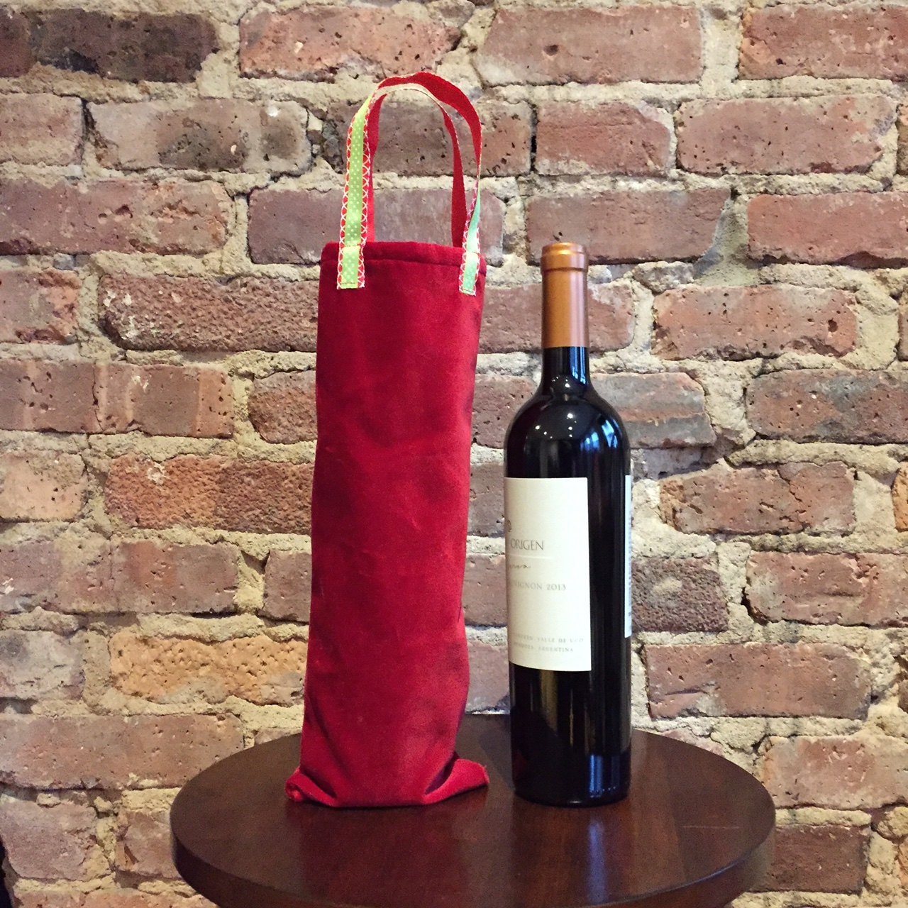 cute wine tote