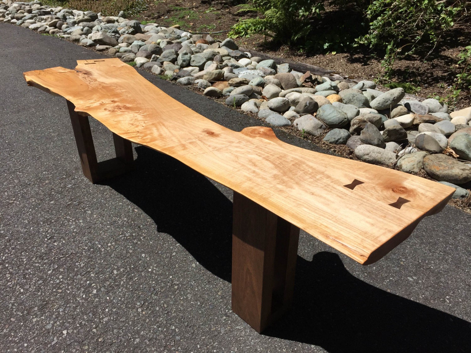 SOLD Live Edge Maple Wood Coffee Table