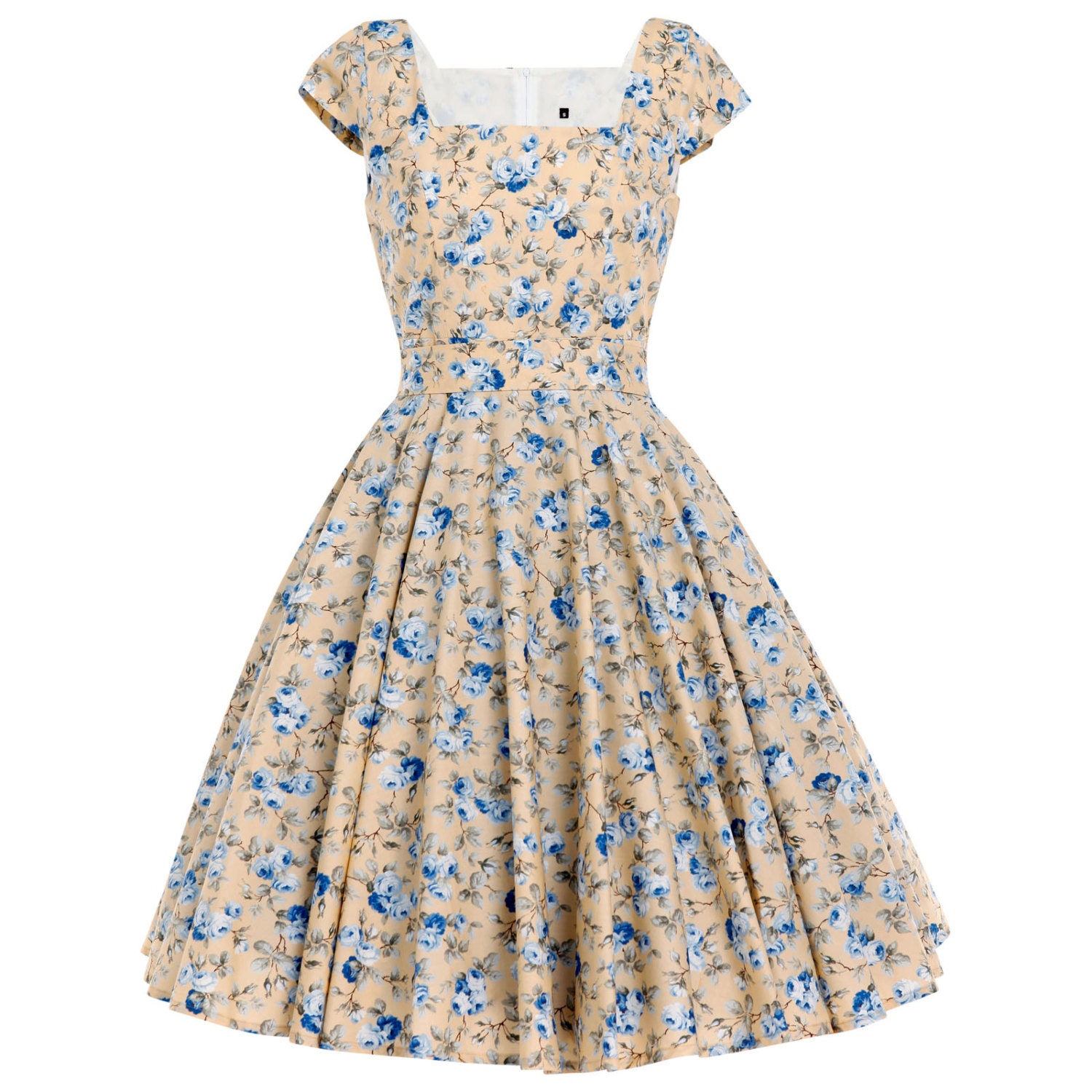 Whimsical Dress Floral Bridesmaid Dress Vintage Style Summer