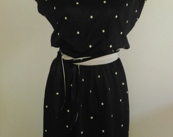 Vintage Black Dress.