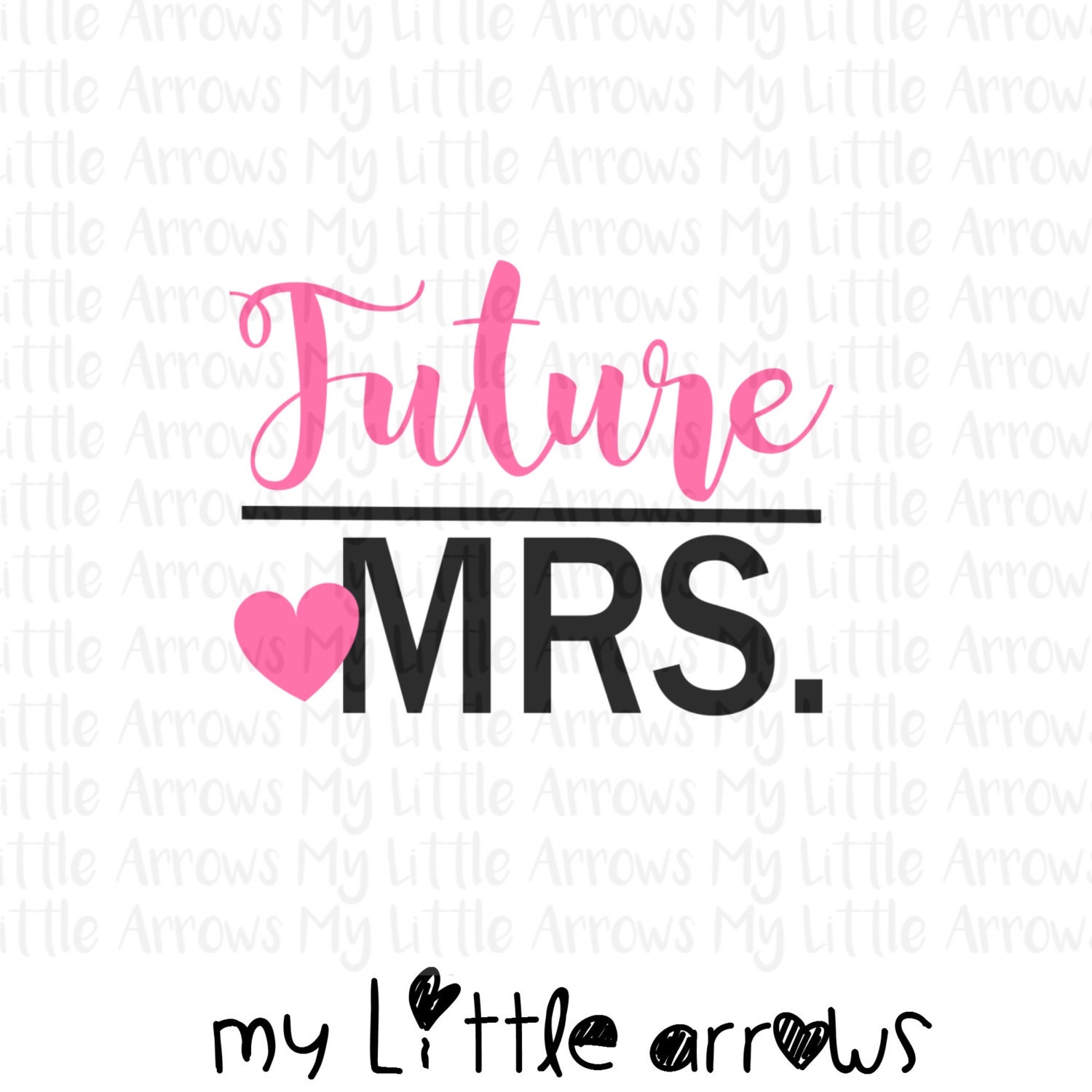 Future mrs SVG DXF EPS png Files for Cutting by MyLittleArrows