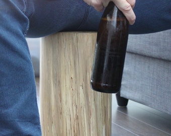 Tree Stump Side Table Stool (The Teardrop)