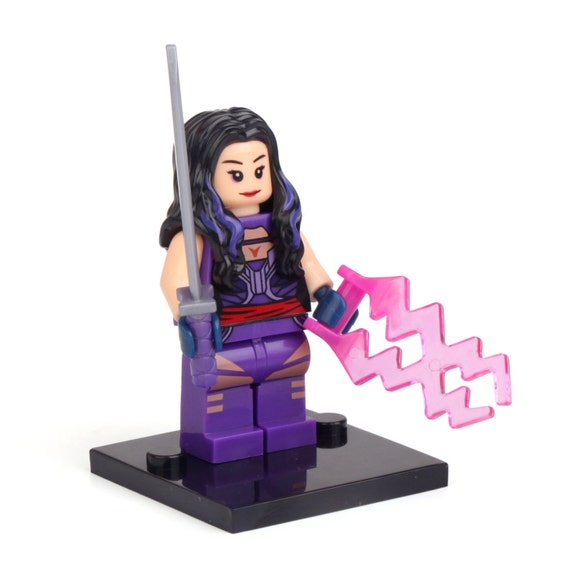 Custom Psylocke Lego Minifigure X Men Apocalypse Marvel