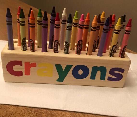 Items Similar To Crayon Holder On Etsy