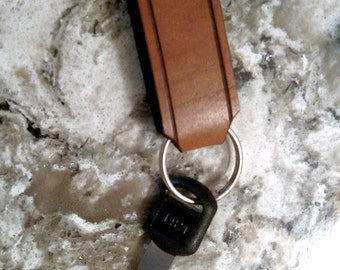 Leather Orbits Styled Key Carrier