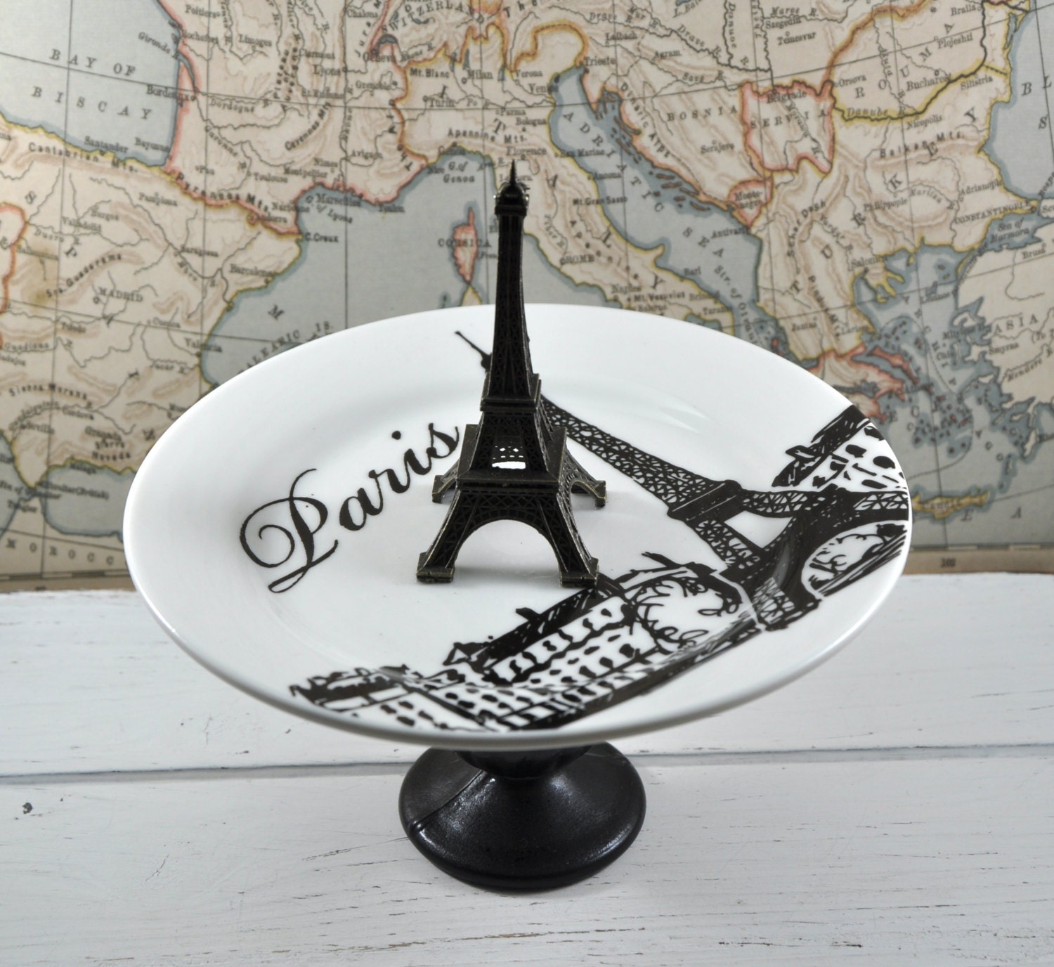 Paris Jewelry Holder Petite Paris Ring Holder Eiffel Tower