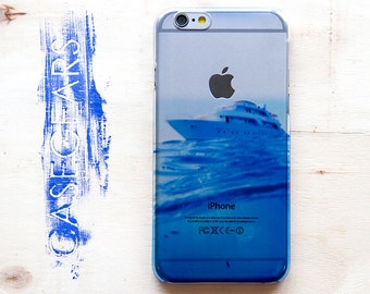 iPhone 6 Case Ocean Blue iPhone 6s Case iPhone 6 Plus Case Yacht iPhone 6s Plus Case Sea Ocean Phone 5 Case iPhone 5S Case Cover CG0040