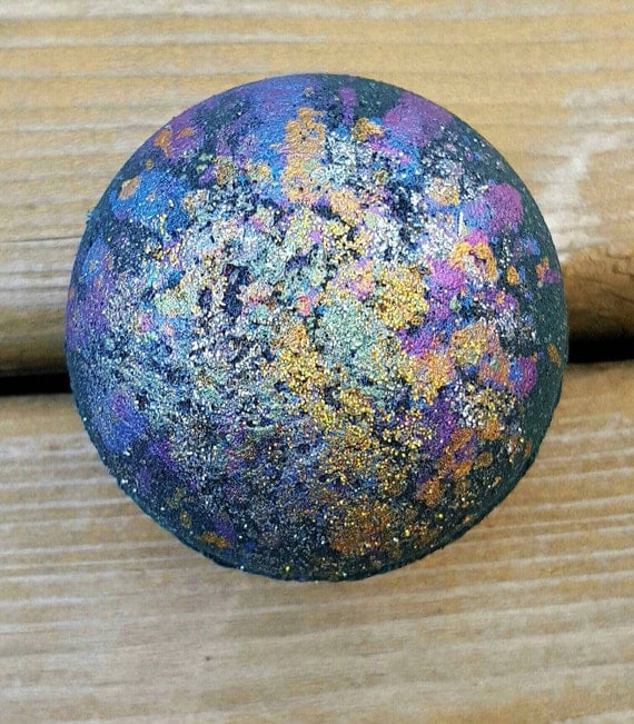 Galaxy Bath Bomb Intergalactic bath bomb glitter bomb
