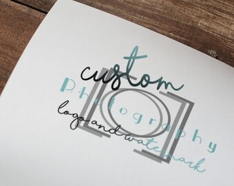 Items similar to Custom Photography Logo on Etsy