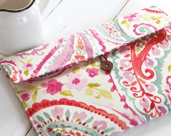 Macbook Envelope Case, Macbook Cover, Macbook Sleeve, Laptop Case, Laptop Sleeve, 15" Macbook Case in Raspberry Sorbet