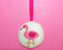 flamingo christmas ornaments