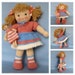 Lulu and little doll knitting pattern - INSTANT DOWNLOAD -