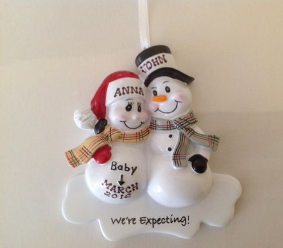 Pregnant Christmas Ornament Hallmark 