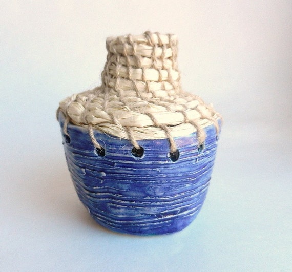 Items similar to Handmade Ceramic pinch pot Native American dish