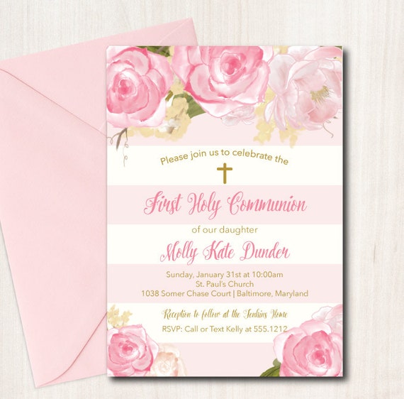 First Holy Communion Invitations Australia 2