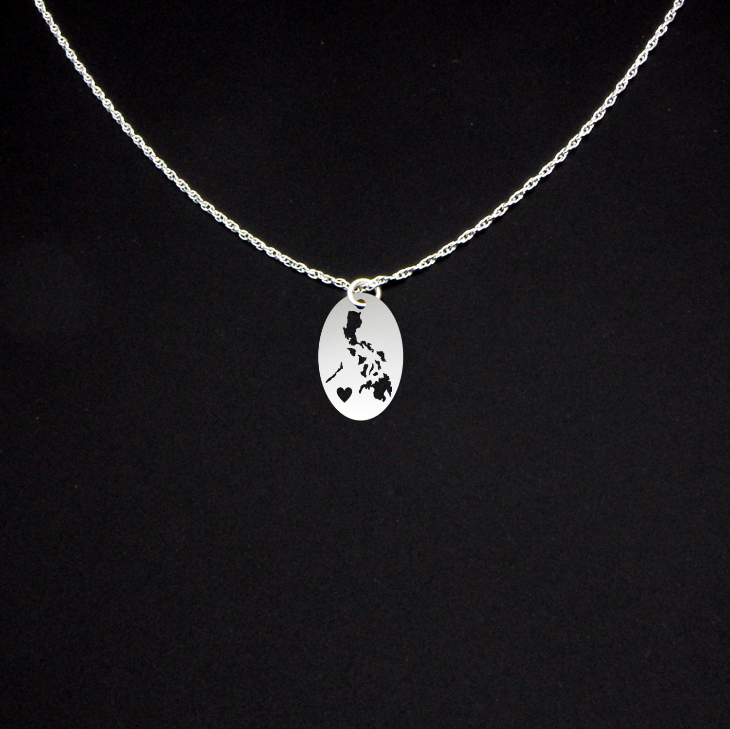 Philippines Necklace Philippines Jewelry Philippines Gift