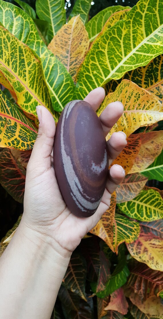 Shiva Lingam Stone Large Shiva Lingham Reiki Healing by zsjewelz