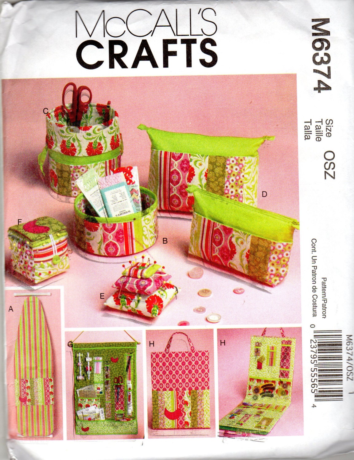 Sewing Room Accessories Pattern Ironing Board Cover