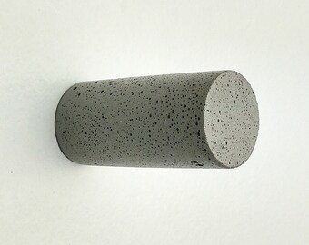 Concrete Wall Hooks / Concrete Peg / Modern Concrete Hook / Wooden Wall Hooks / Wooden Coat Hooks