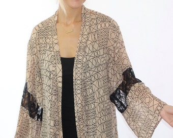 Boutique quality Generous sized Kimono Jackets by StevieSaintJohn