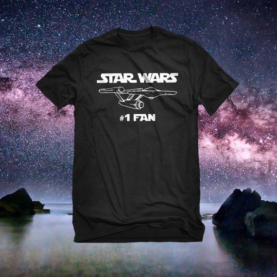 star wars star trek tshirt