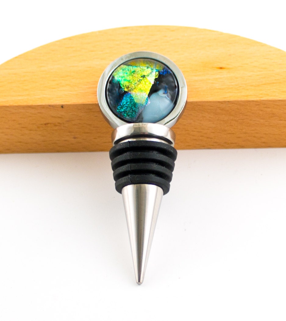 Unique Wine Stopper Wine Cork Optional Wood Stopper Display