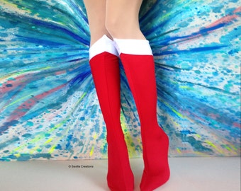 Sailor Moon Boots, bootlet shoe covers. Handmade original.