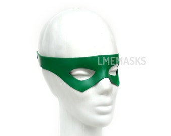 Green Leather Mask Arrow Robin Nightwing Rockabilly Boy Wonder Super Hero Halloween Masquerade Carnival Superheroe Cosplay Comic