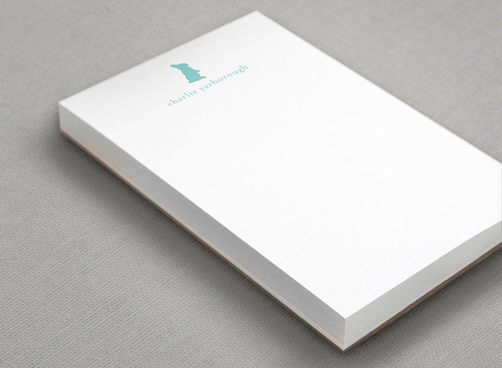 Custom note paper