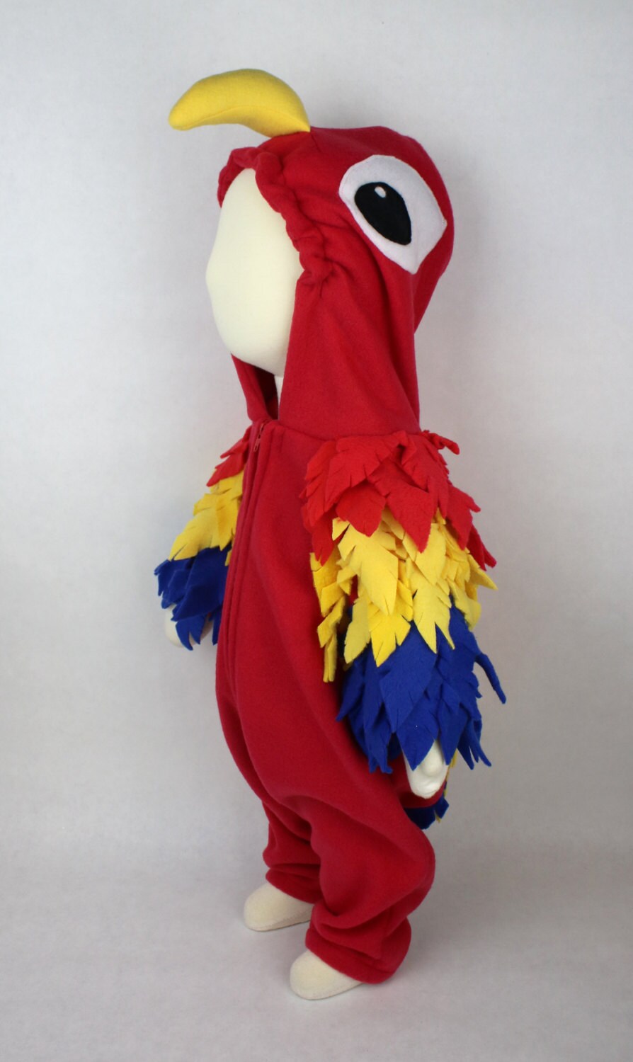 Parrot Fleece Baby Costume Parrot Halloween Costume Pirate