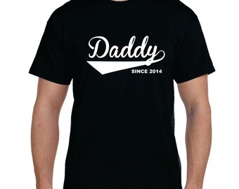 First Father Day Husband Gift Gifts For Dad Personalized Mens Gift Daddy Since Shirt Father's Day Gift Dad To Be Gift Personalized New Dad