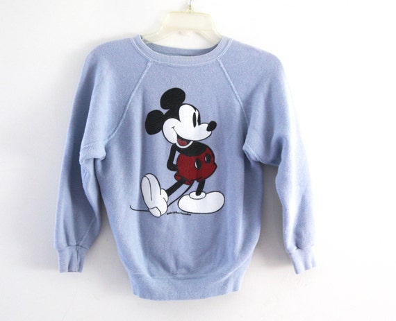 vintage mickey mouse sweatshirt 80s
