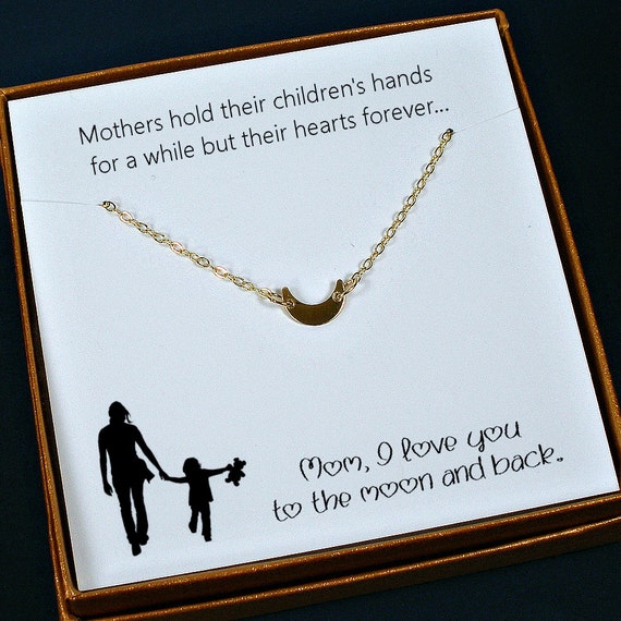 Gold Mom Necklace Mom Gifts Mom Birthday Gift Meaningful