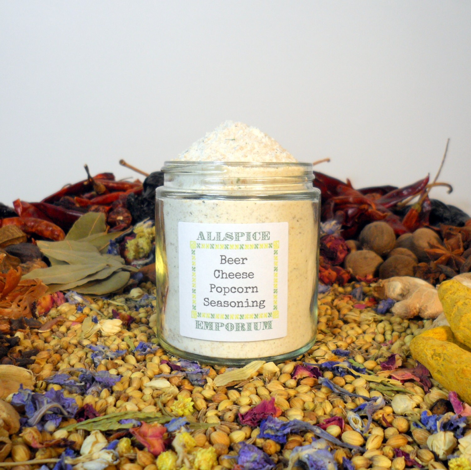 Beer Cheese Gourmet Popcorn Seasoning Mix by ALLSPICEEMPORIUM