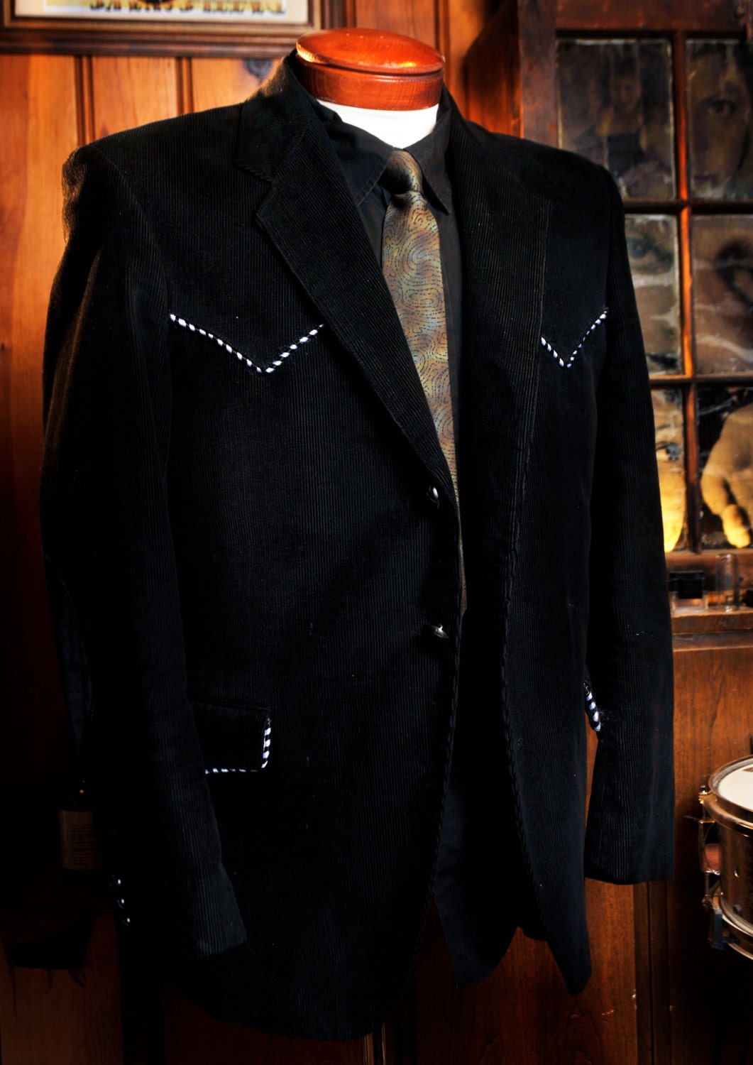 vintage western suit jacket