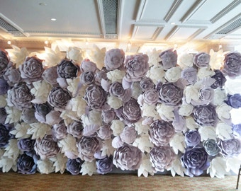 Sale&Discount Paper Flower backdrop