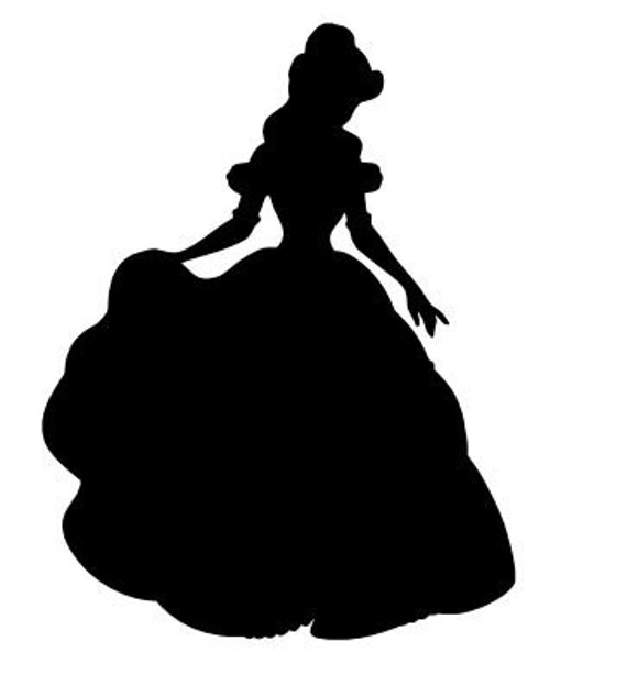 Disney Princess AURORA SILHOUETTE Vinyl Decal by RafysDecals