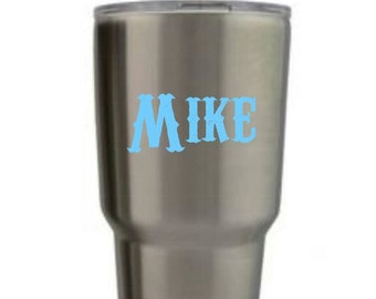 Decals for men | Decals for Yeti cups | Decals for Yeti | Yeti decals | name decals | decals for cups | Personalized decals | Mac decal
