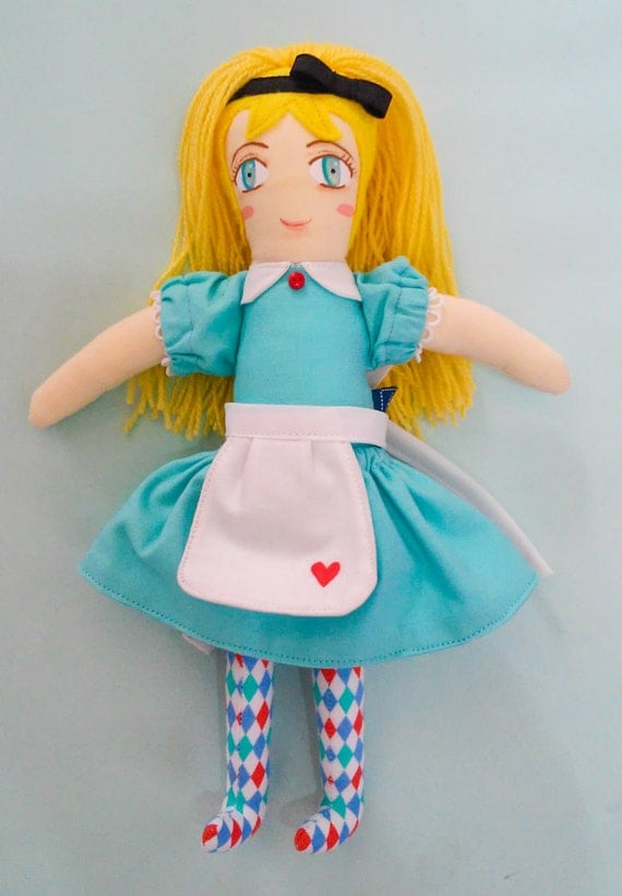 alice bear rag doll