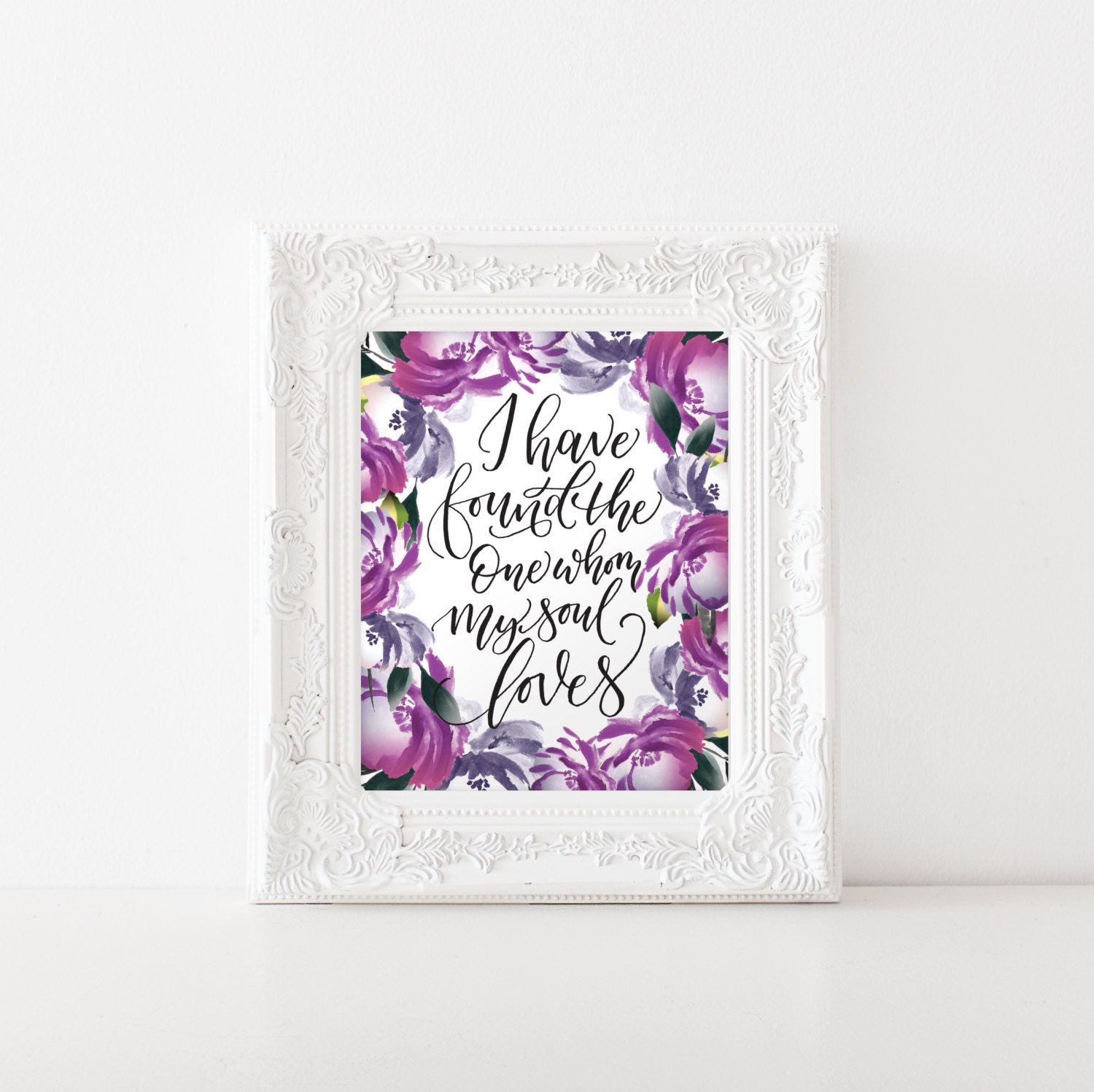 Song of Solomon 3:4 Art Print // Printable art printable