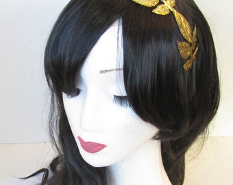 Petit Fleur Kingdom Ribbon Headband - Champagne