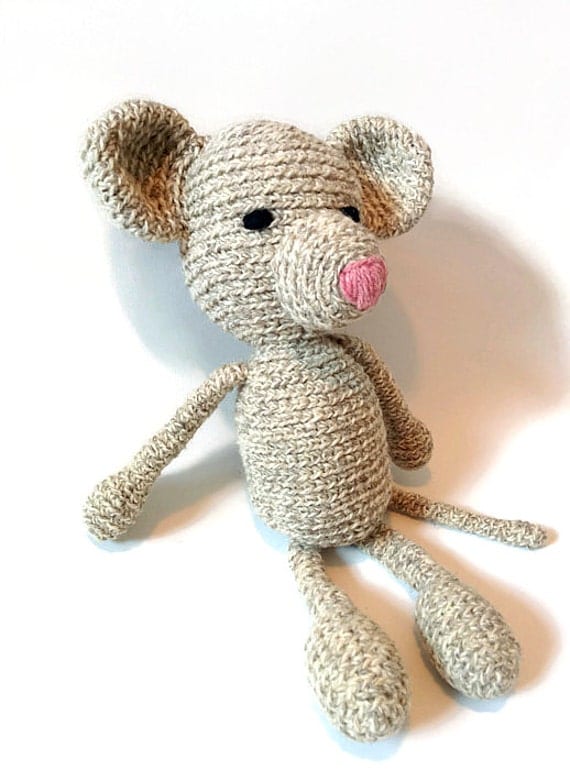 Mouse Crochet Crochet Mouse Amigurumi Amigurumi Kids by VIRKKA