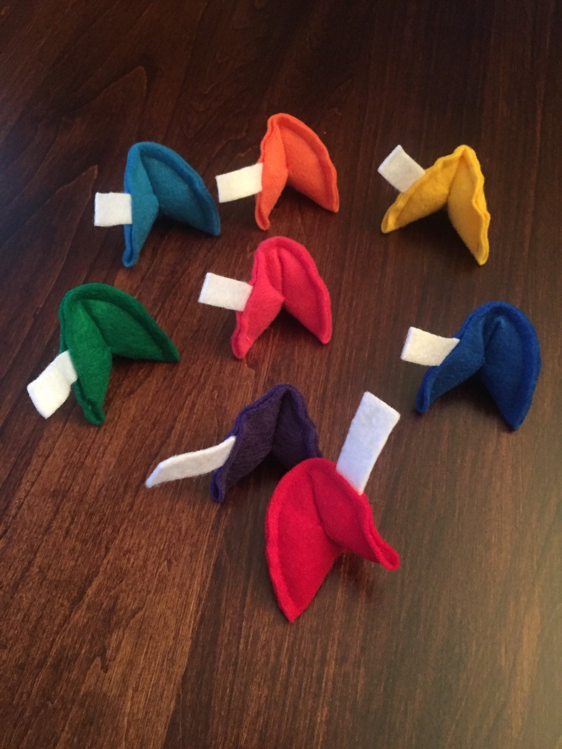 Fortune Cookie Catnip Cat Toy Rainbow Fortune Cookies