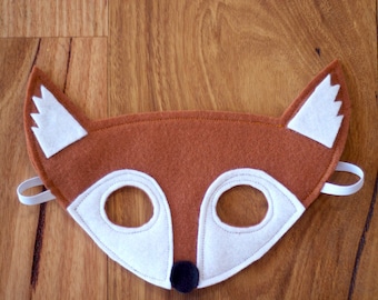 Fox Mask - Felt Dress up Mask