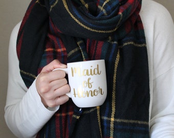 Maid of Honor Mug, Option to Personalize, Wedding Gift for best friend