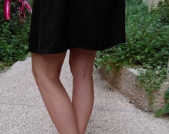 SALE Black flat mules, Shiny black shoes, Black Leather mules, Black slip ons, Summer mules, Boho chic, Comfortable shoes, Unique shoes