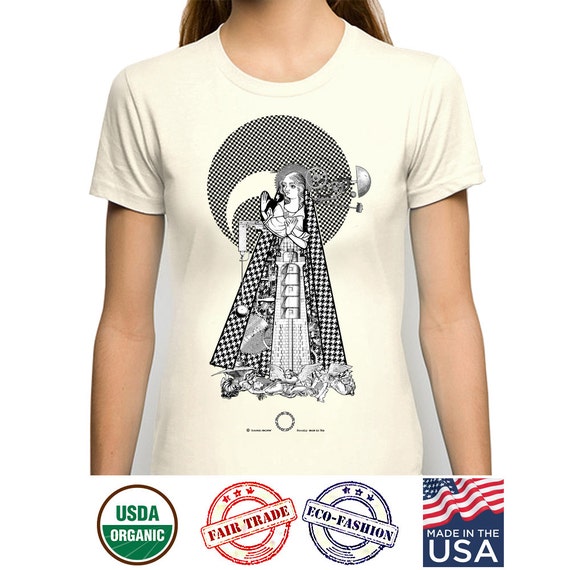 virgin mary graphic tee